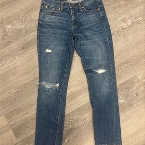 Classic Madewell Blue Distressed Women Jeans